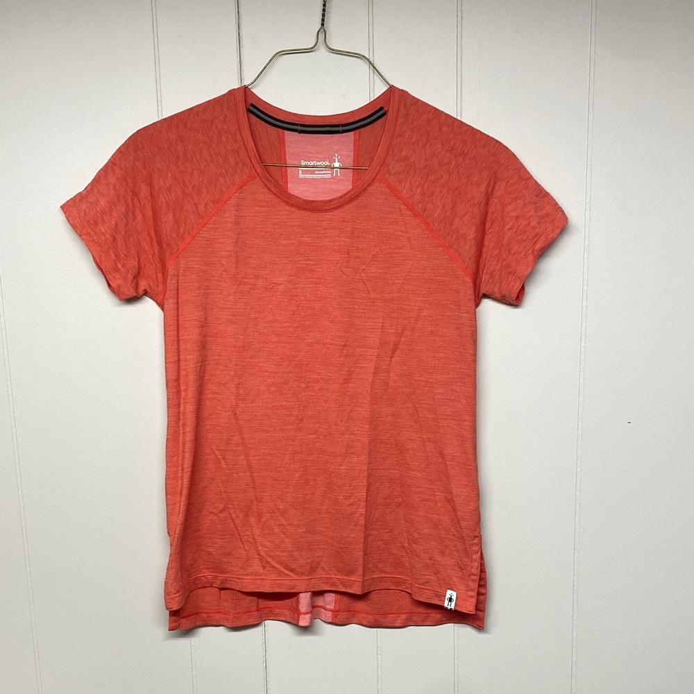 Smartwool Women's Red/Orange Short Sleeve Tee Size S